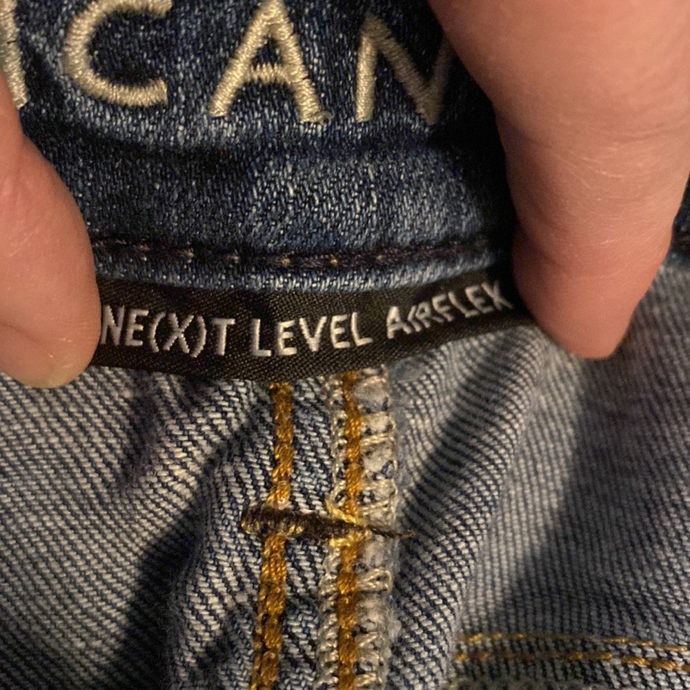 Mens American Eagle Slim Next Level Airflex Jeans - Gem